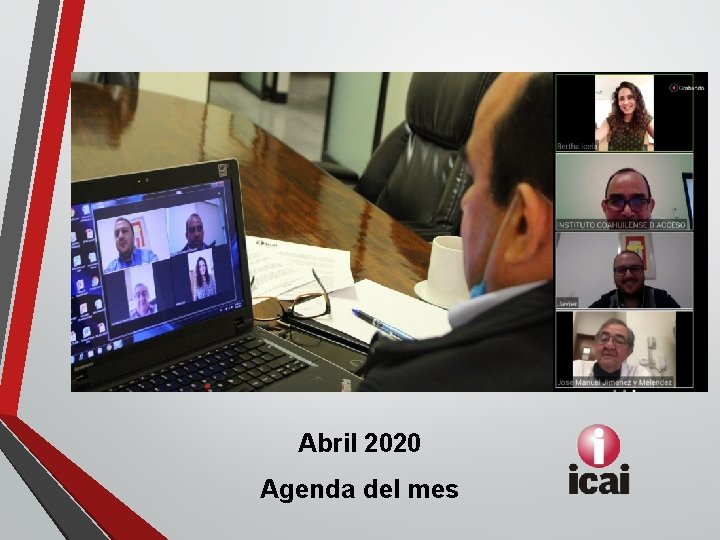 Abril 2020 Agenda del mes 