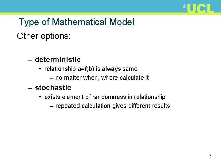 Environmental Remote Sensing GEOG 2021 Lecture 6 Mathematical