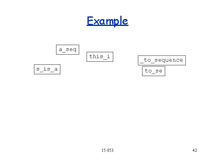 Example a_seq this_i s_is_a _to_sequence to_se 15 -853 42 