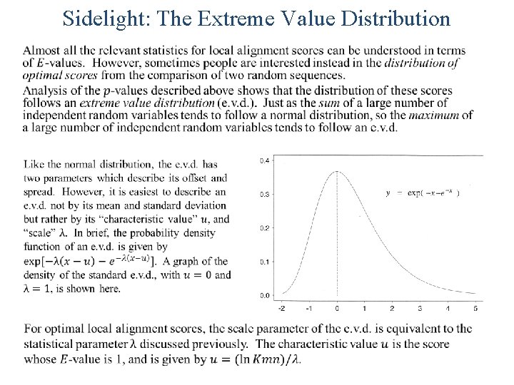 Sidelight: The Extreme Value Distribution • 