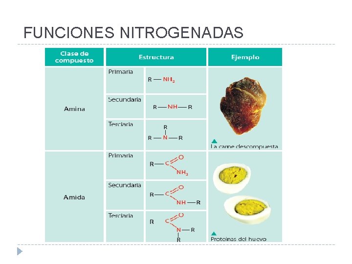 FUNCIONES NITROGENADAS 