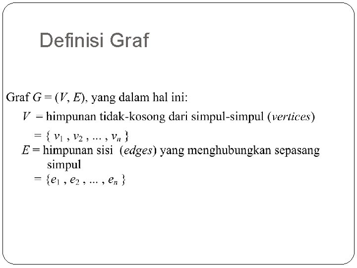 Definisi Graf 4 