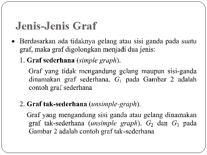 Jenis-Jenis Graf 7 