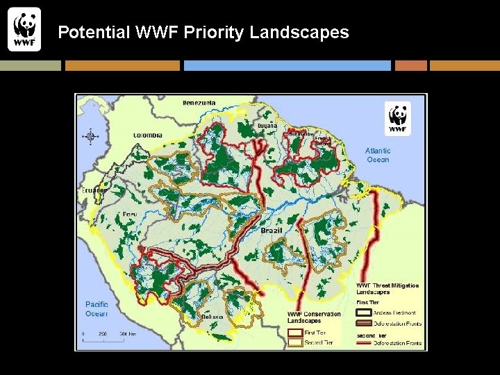 Potential WWF Priority Landscapes 44 