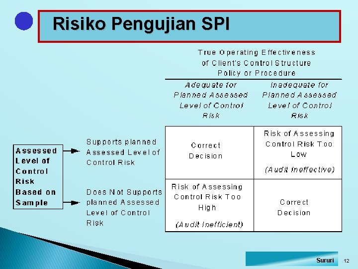 Risiko Pengujian SPI Sururi 12 