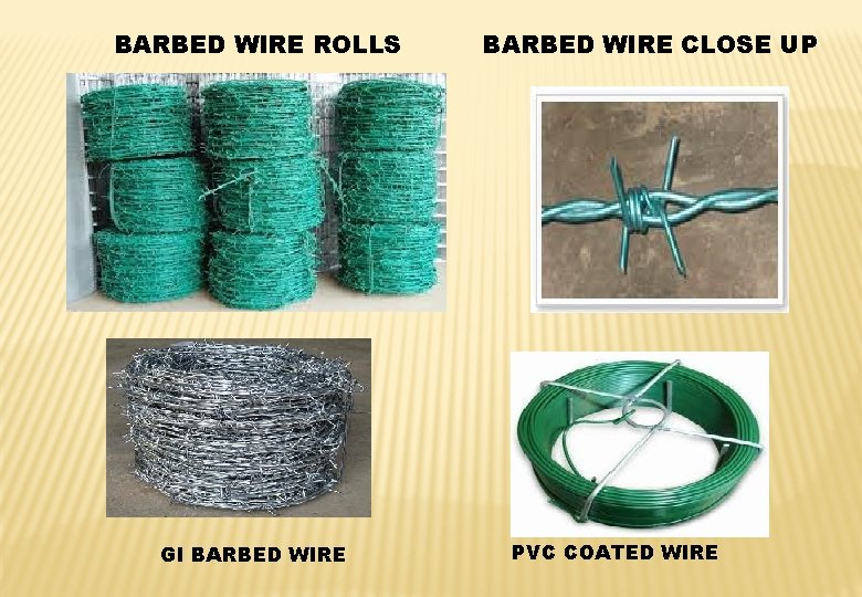 BARBED WIRE ROLLS GI BARBED WIRE CLOSE UP PVC COATED WIRE 