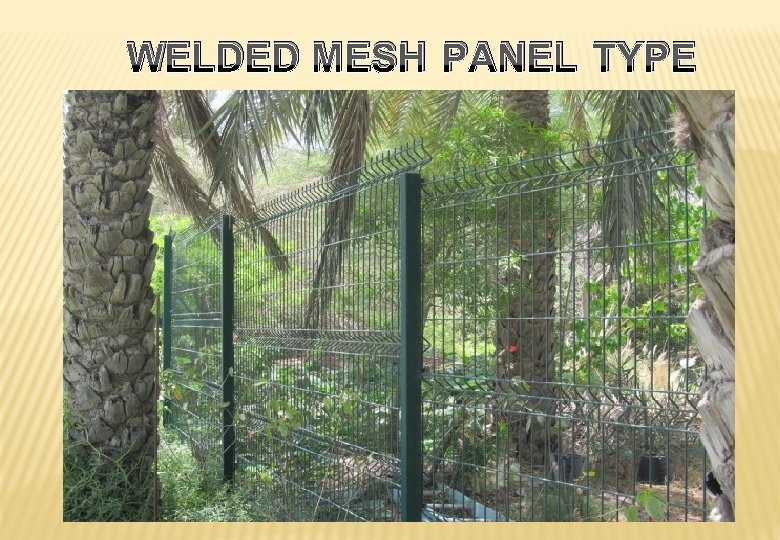 WELDED MESH PANEL TYPE 