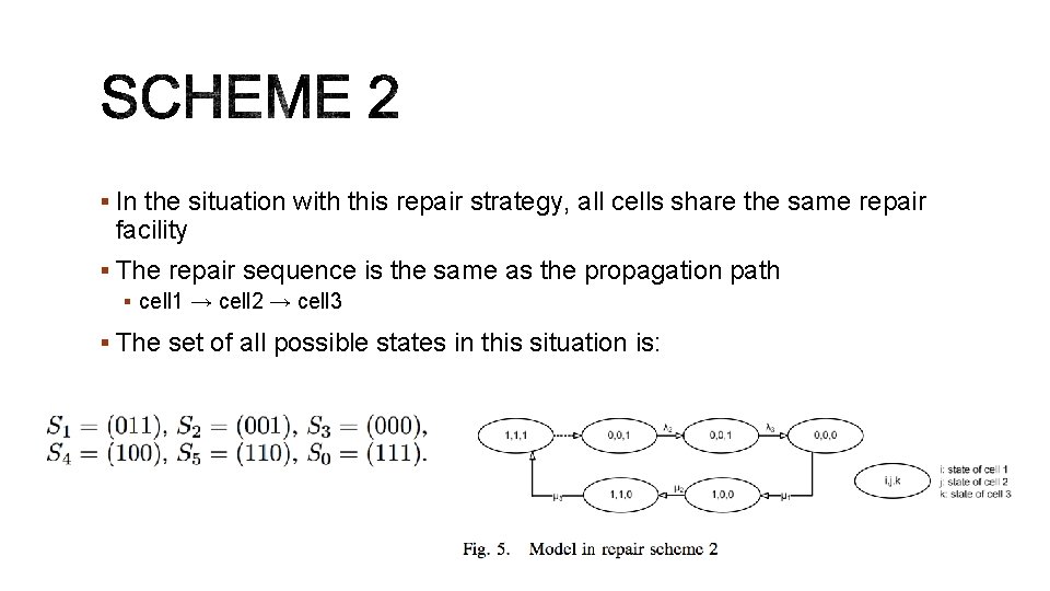 § In the situation with this repair strategy, all cells share the same repair