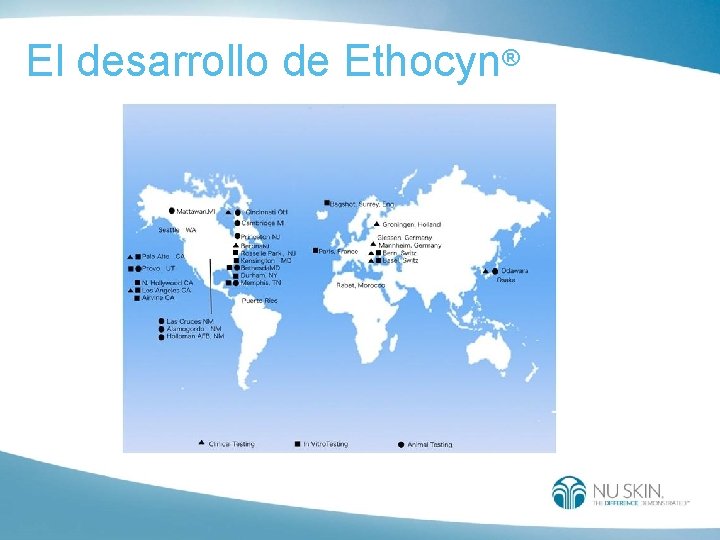 El desarrollo de Ethocyn® 