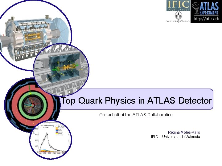 Top Quark Physics in ATLAS Detector On behalf of the ATLAS Collaboration Regina Moles-Valls