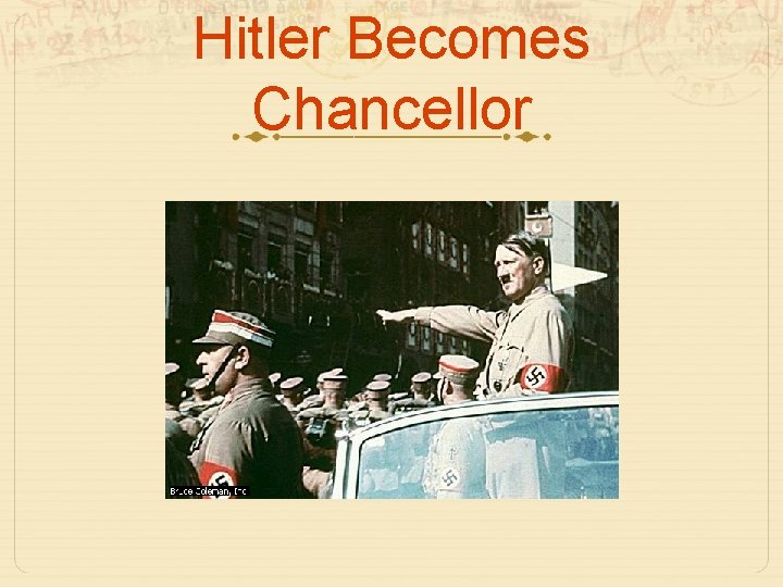 Hitler Becomes Chancellor 