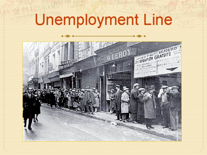 Unemployment Line 