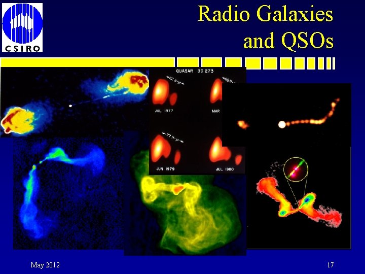 Radio Galaxies and QSOs May 2012 17 