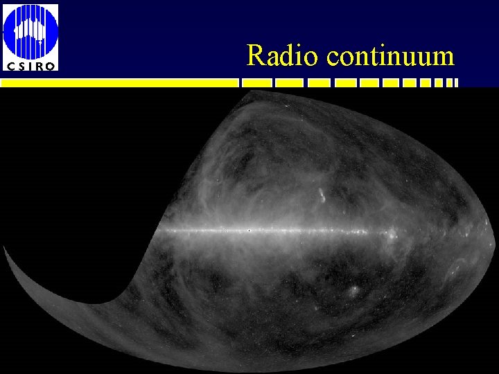 Radio continuum 10 Dec 2006 30 
