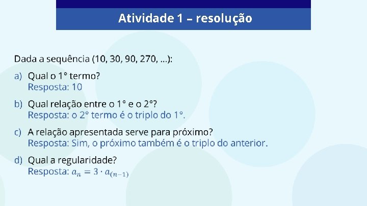 Atividade 1 – resolução 