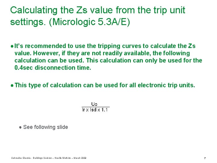Zs Table Earth Fault Loop Impedance Neville Watkins Definition of