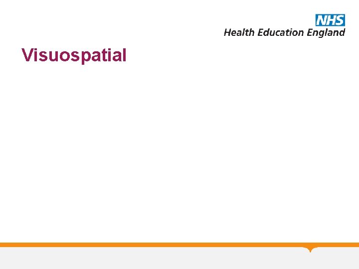 Visuospatial 