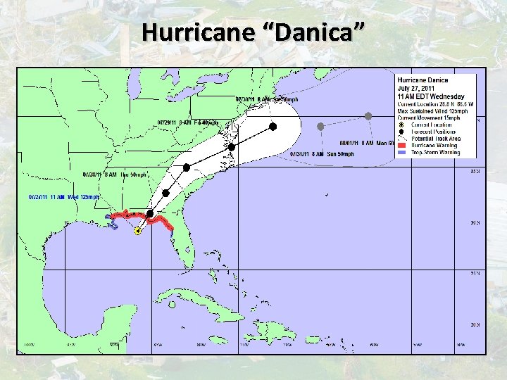 Hurricane “Danica” 