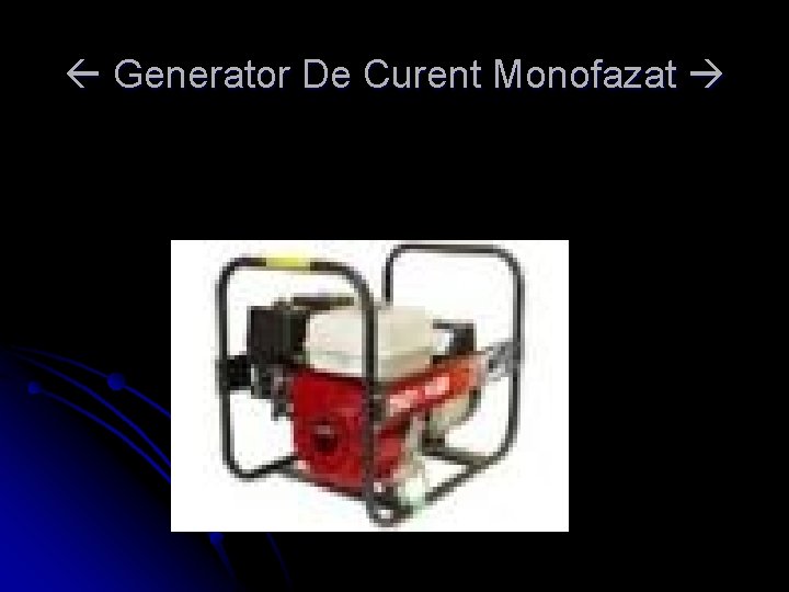  Generator De Curent Monofazat 