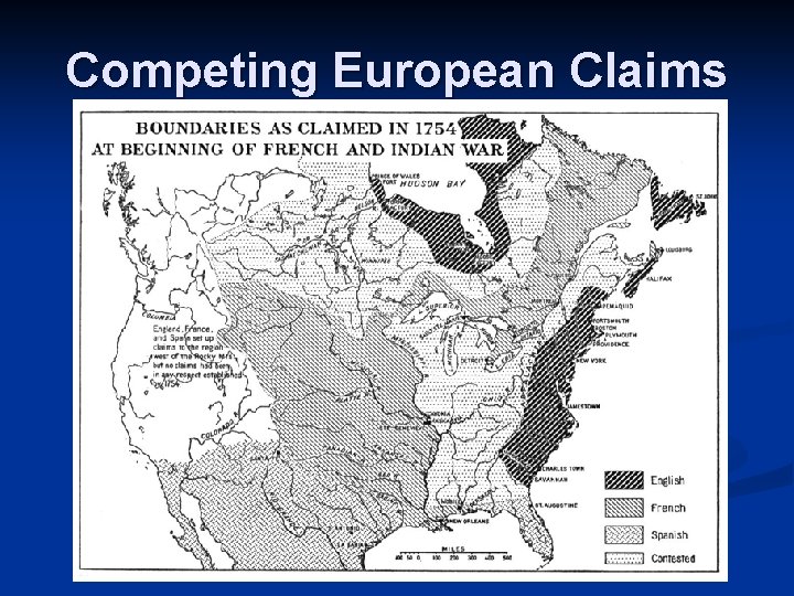 Competing European Claims 