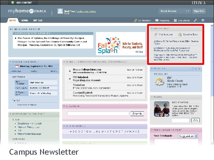 Campus Newsletter Campus Newsletter