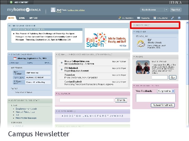 Campus Newsletter Campus Newsletter