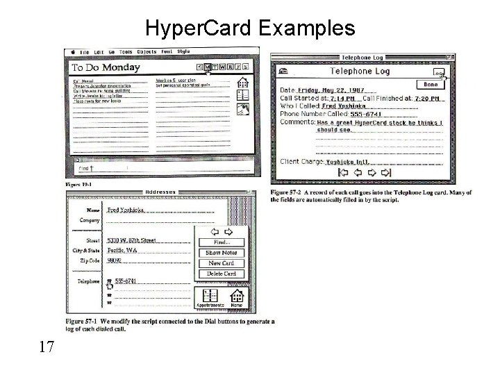 Hyper. Card Examples 17 