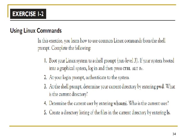 Introduction to Linux 1 History of Linux n