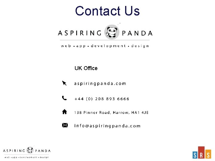 Contact Us UK Office 