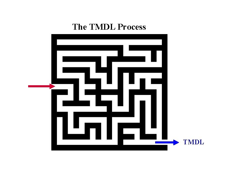 The TMDL Process TMDL 