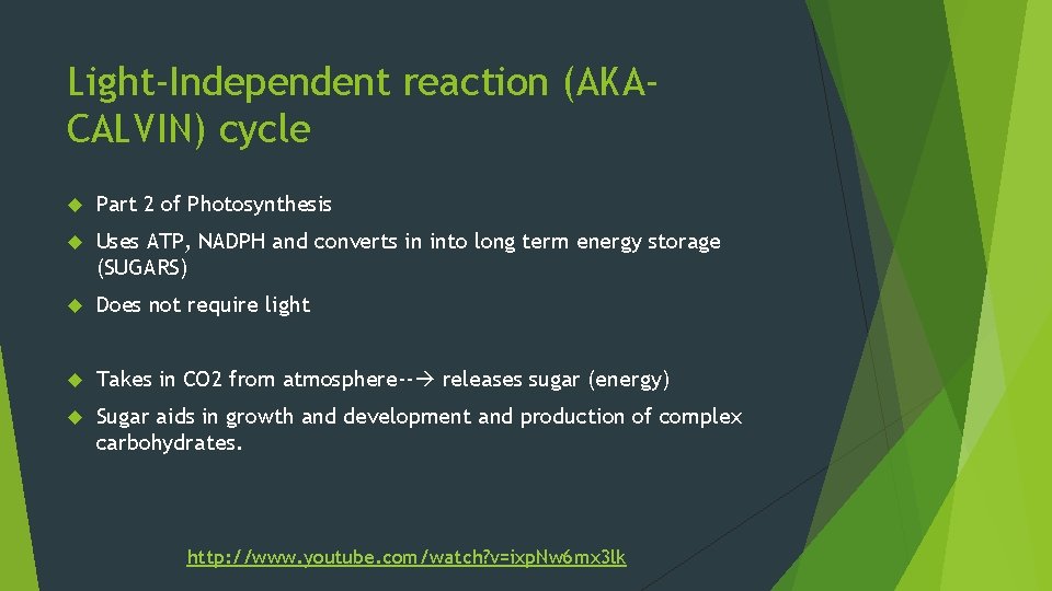 Light-Independent reaction (AKACALVIN) cycle Part 2 of Photosynthesis Uses ATP, NADPH and converts in Light-Independent reaction (AKACALVIN) cycle Part 2 of Photosynthesis Uses ATP, NADPH and converts in