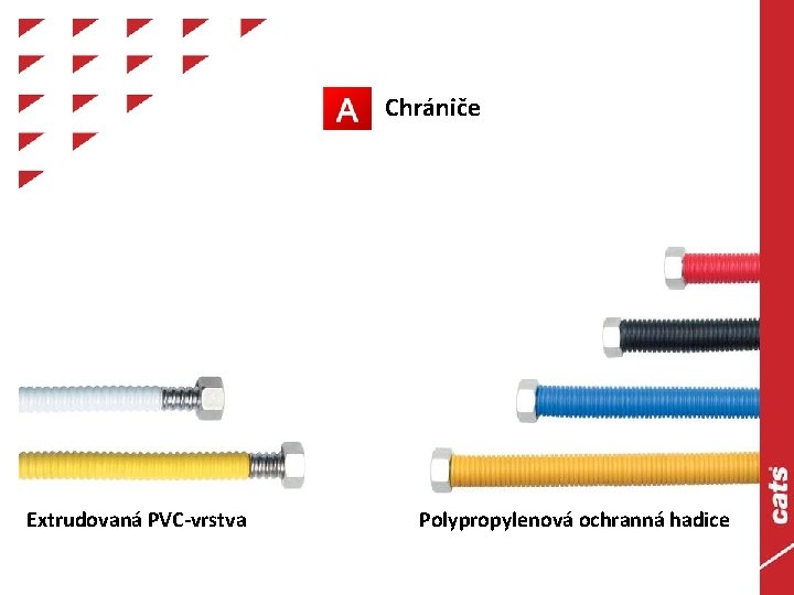 Chrániče Extrudovaná PVC-vrstva Polypropylenová ochranná hadice 