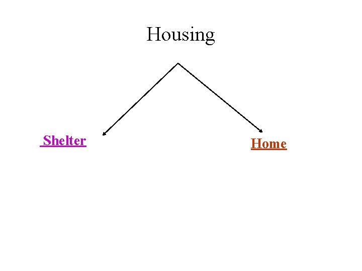 Housing Shelter Home 