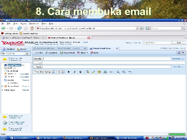 8. Cara membuka email 