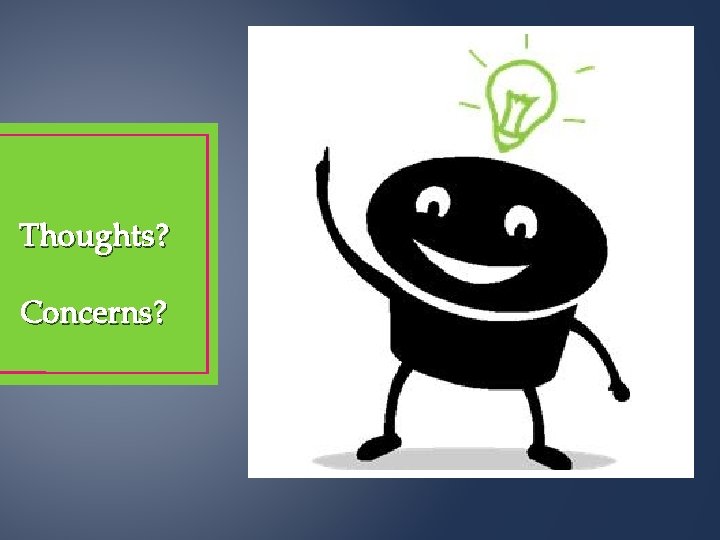 Eligibility and Determining Local Thresholds Facilitated Discussion Marie