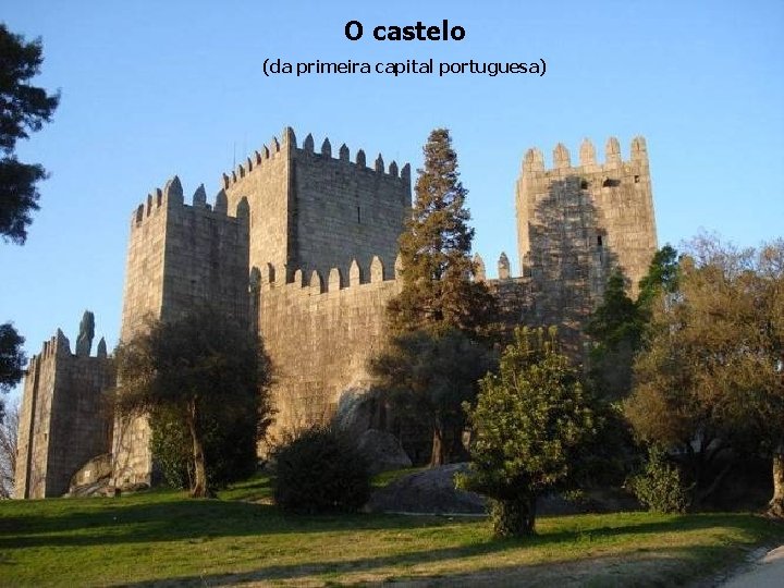 O castelo (da primeira capital portuguesa) 