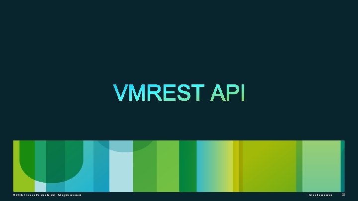 © 2014 2012 Cisco and/or its affiliates. All rights reserved. Cisco Confidential 22 