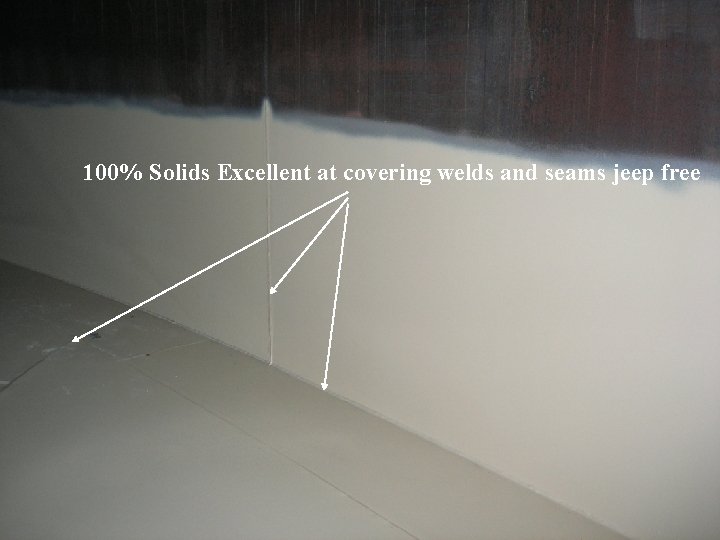 100% Solids Excellent at covering welds and seams jeep free 