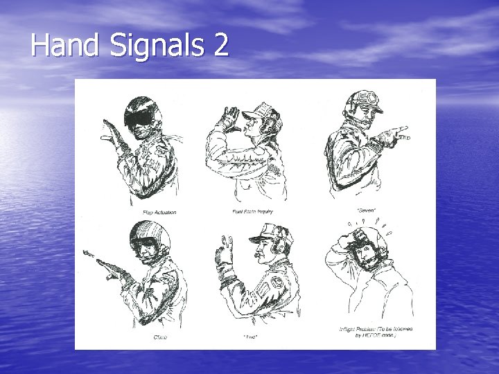 Hand Signals 2 