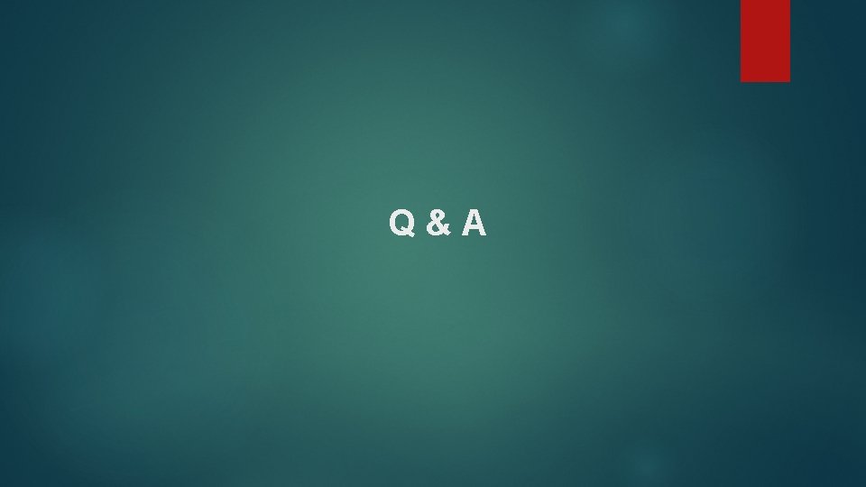 Q&A Q&A
