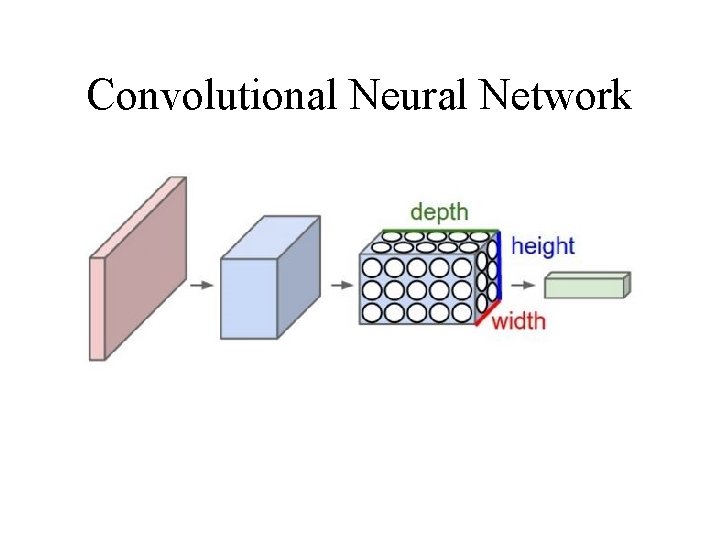 Convolutional Neural Network 
