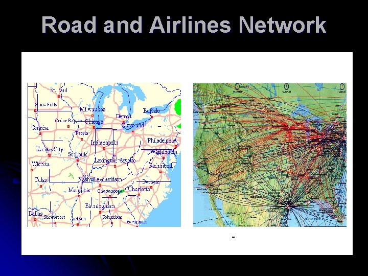 Road and Airlines Network - 