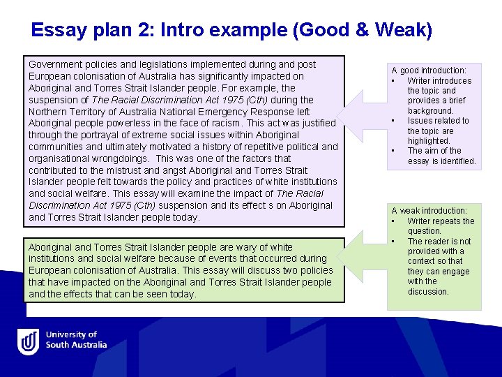 Essay Plan and Annotated Bibliography Copyright COMMONWEALTH OF