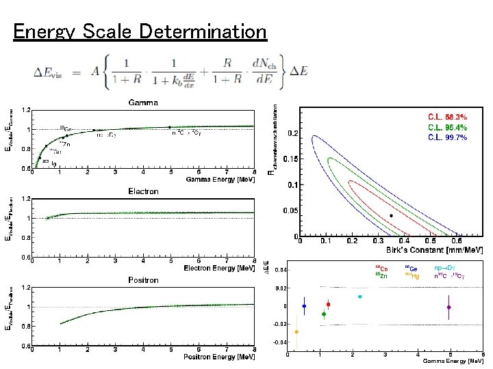 Energy Scale Determination 