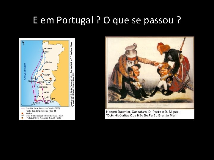 E em Portugal ? O que se passou ? 