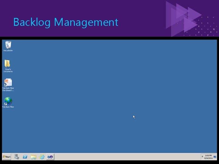 Backlog Management (c) 2011 Microsoft. All rights reserved. 