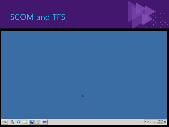 SCOM and TFS (c) 2011 Microsoft. All rights reserved. 