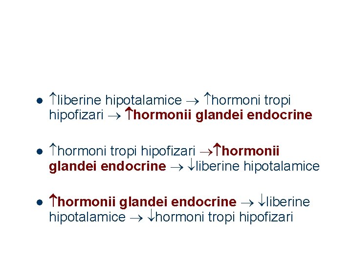 l liberine hipotalamice hormoni tropi hipofizari hormonii glandei endocrine l hormoni tropi hipofizari hormonii