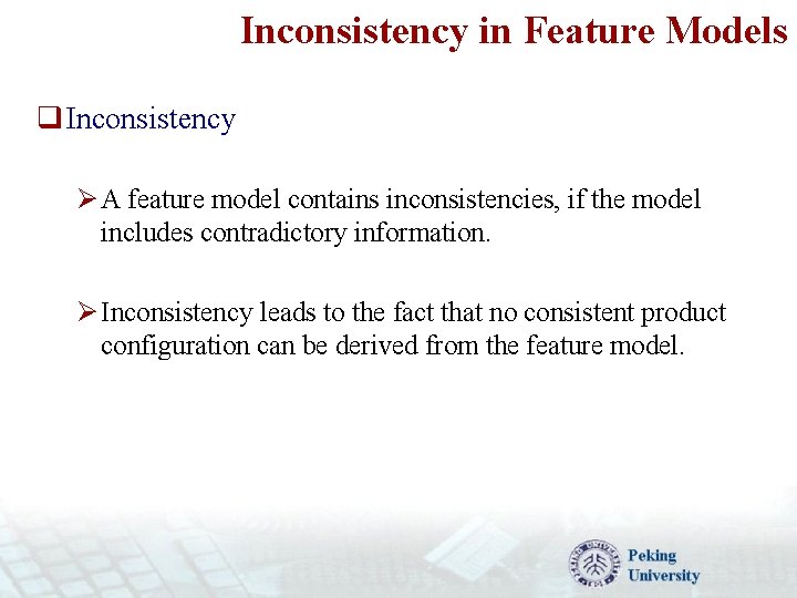 A DynamicPriority based Approach to Fixing Inconsistent Feature