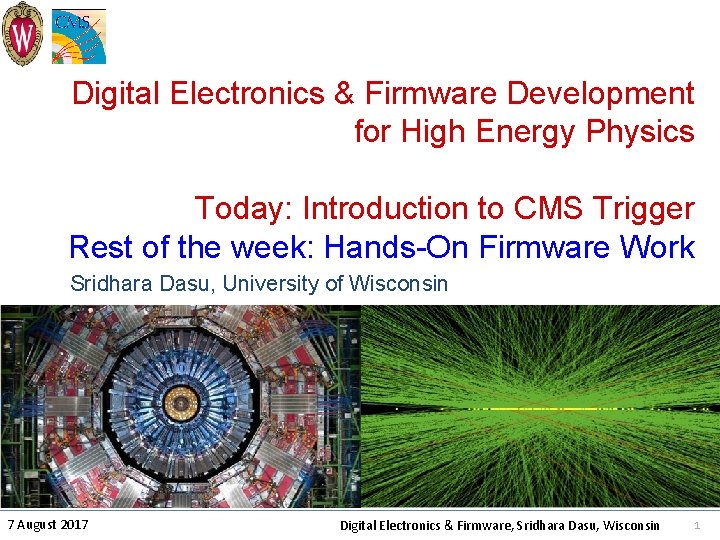 Digital Electronics & Firmware Development for High Energy Physics Today: Introduction to CMS Trigger